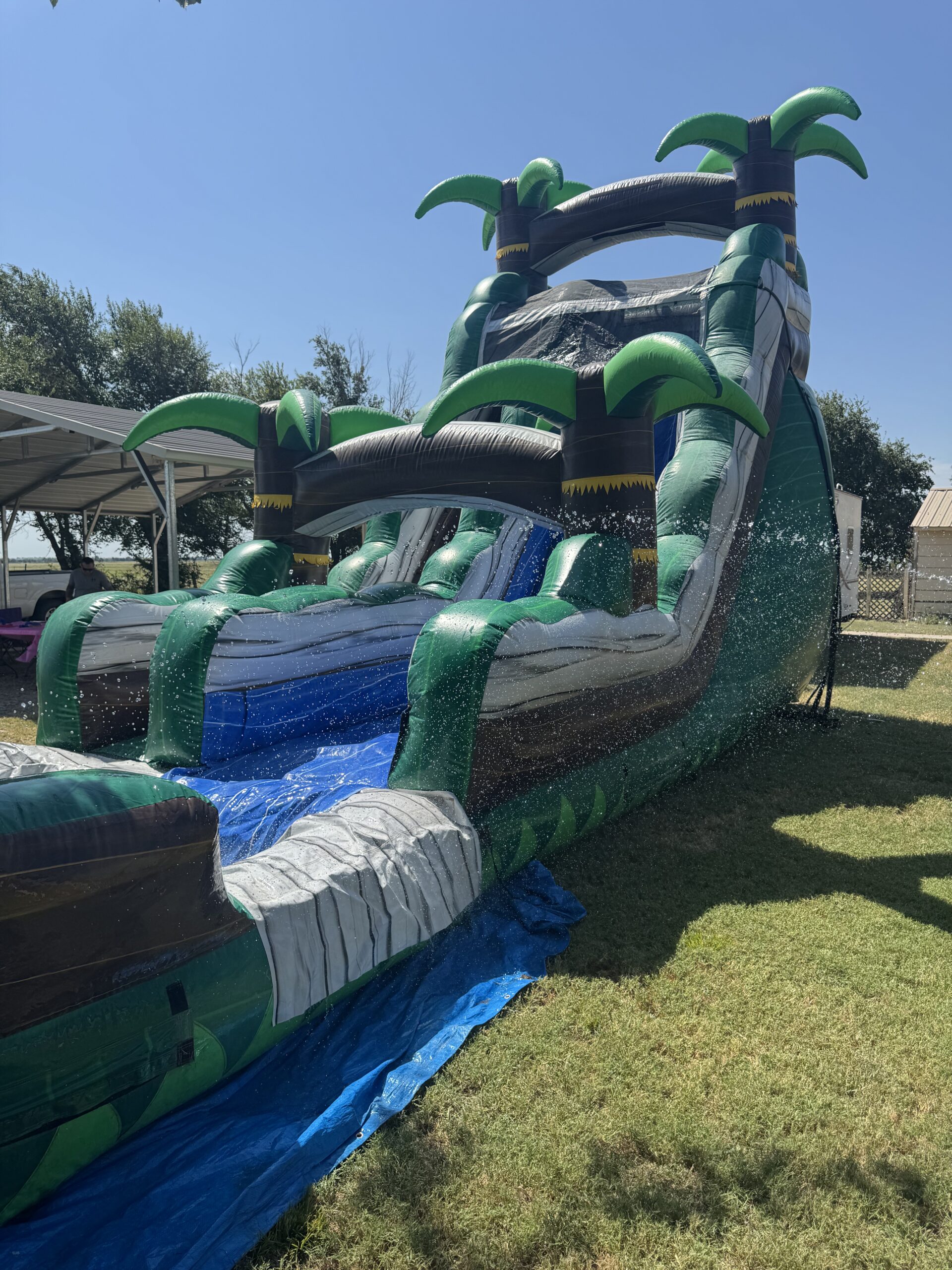 Jungle Rush 18ft Water Slide scaled Home